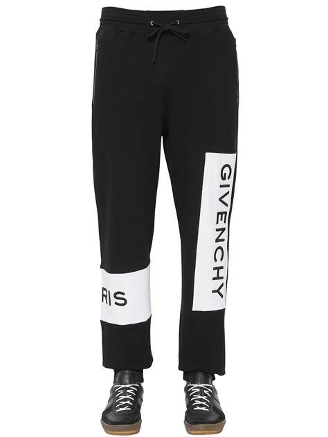 givenchy black sweatpants|givenchy sweatpants for men.